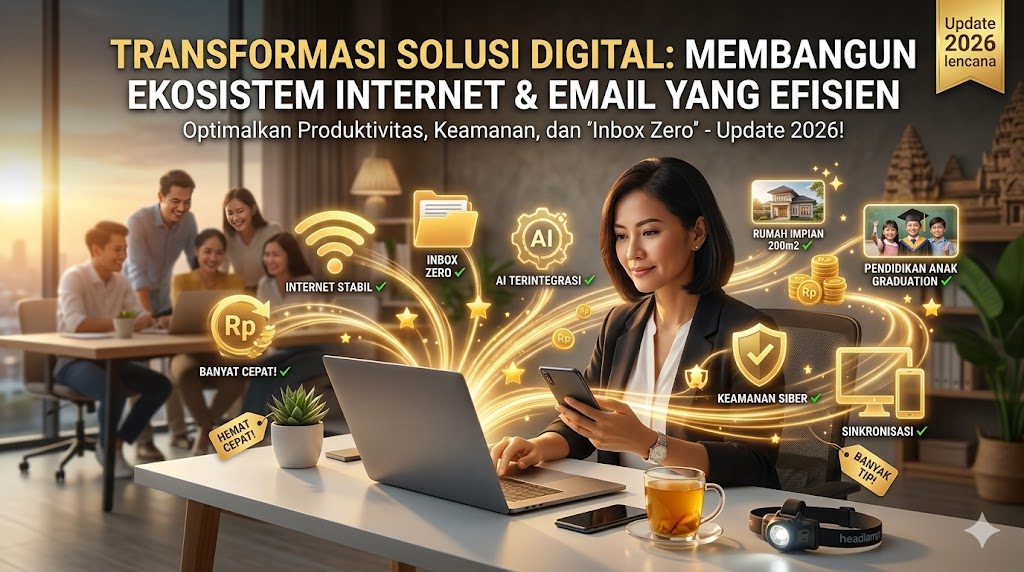 Transformasi Solusi Digital: Membangun Ekosistem Internet & Email yang Efisien