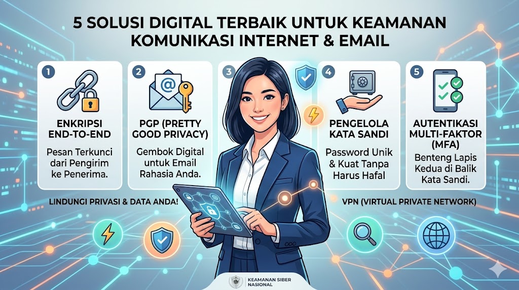 5 Solusi Digital Terbaik untuk Keamanan Komunikasi Internet