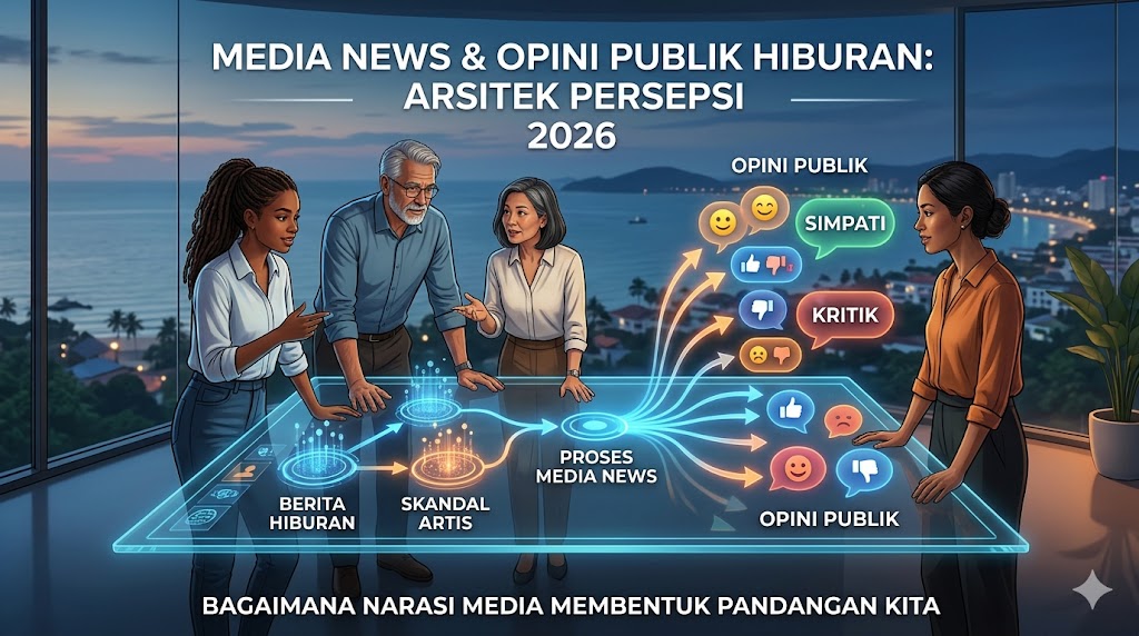 Peran Media News dalam Membentuk Opini Publik Hiburan