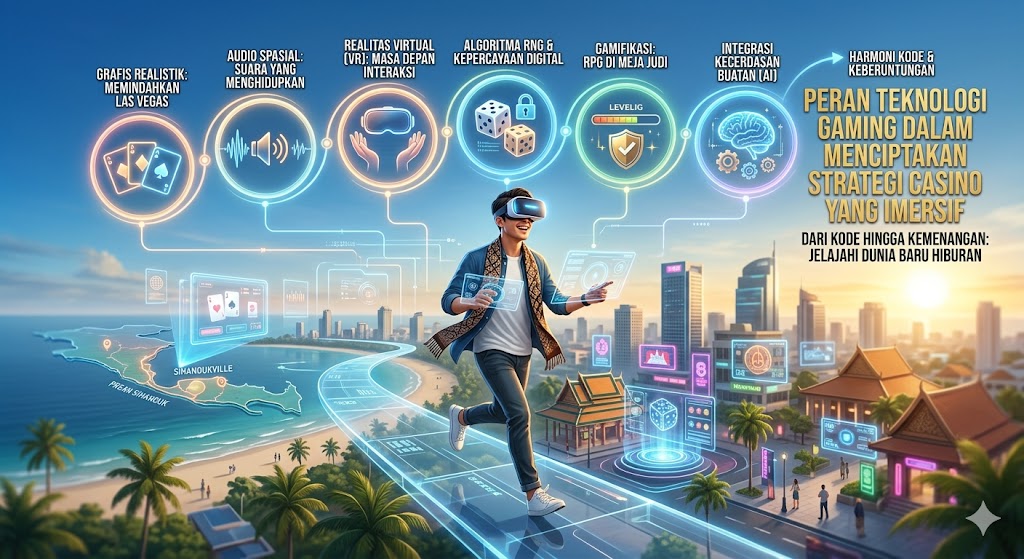 Peran Teknologi Gaming dalam Strategi Casino Imersif